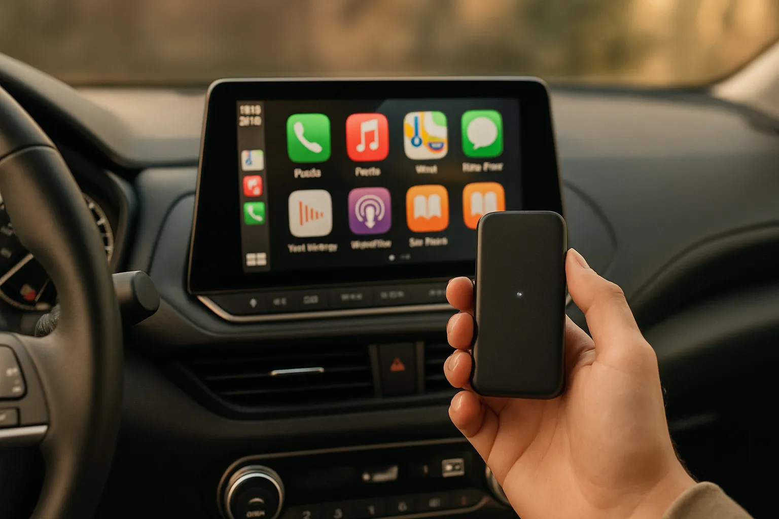 wireless carplay adapter for car
