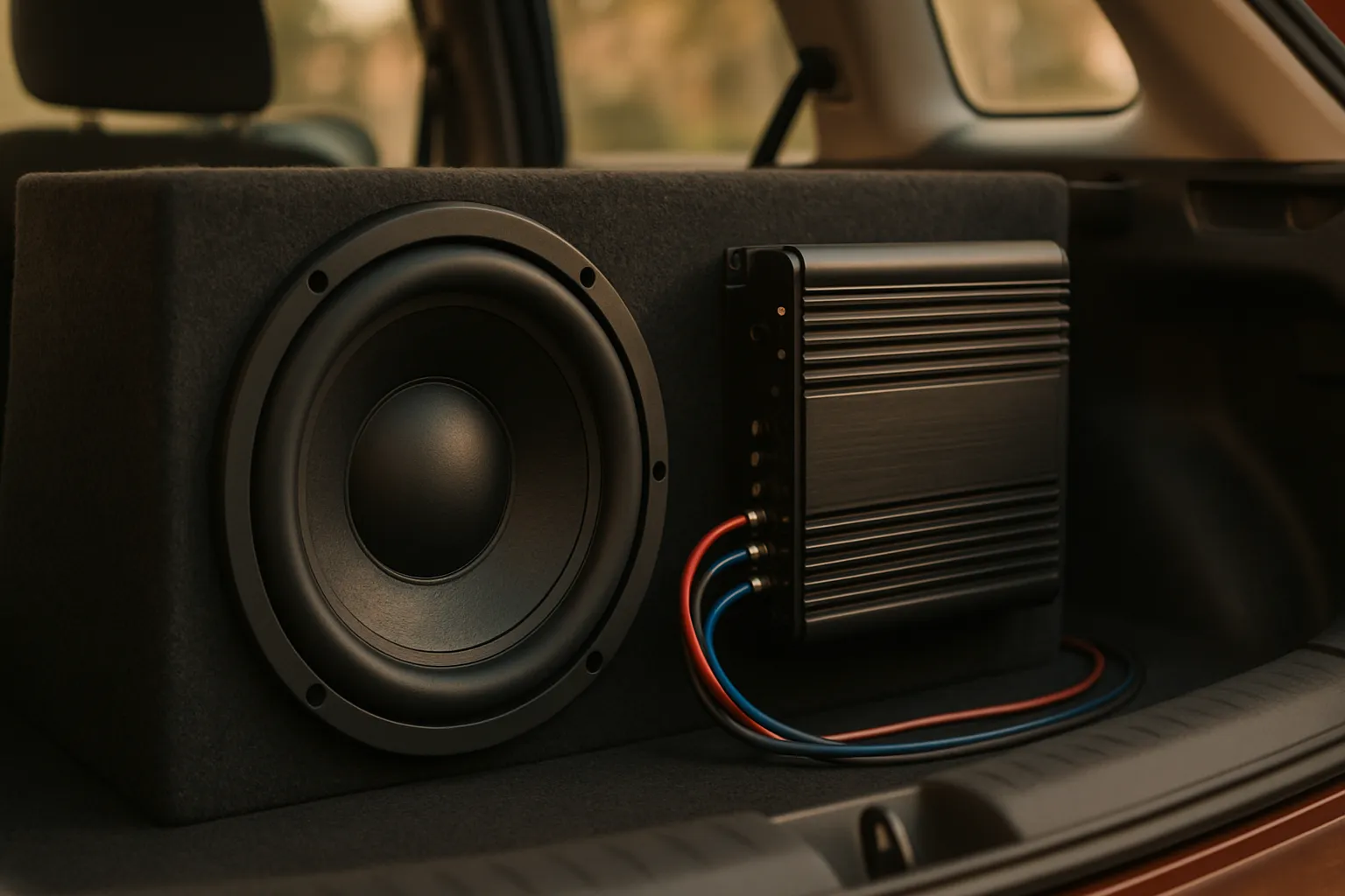 best car subwoofers and amp package