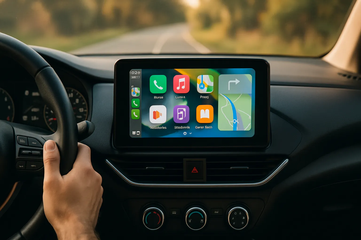 apple carplay and navigation